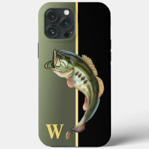 Mittlerer springender Bass Angel Monogramm Case-Ma Case-Mate iPhone Hülle