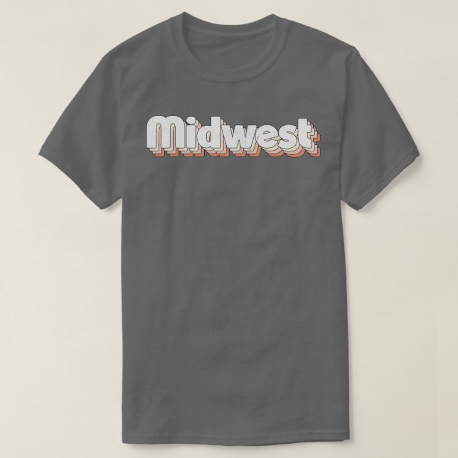 Mittlerer Westen 1 T-Shirt (Design vorne)
