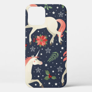 Mittleres Alter drucken Unicorn auf einer Weihnach Case-Mate iPhone Hülle