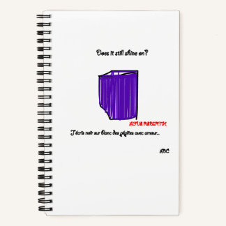 Mittleres Spiralheft - Diamantmuster LBC Notizbuch