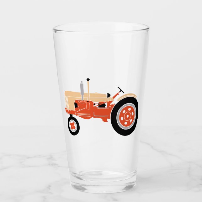 Mittleres Traktorglas Glas (Vorderseite)