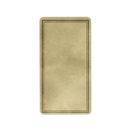 Mittleres vertikales Apothekenschild Adressaufkleber