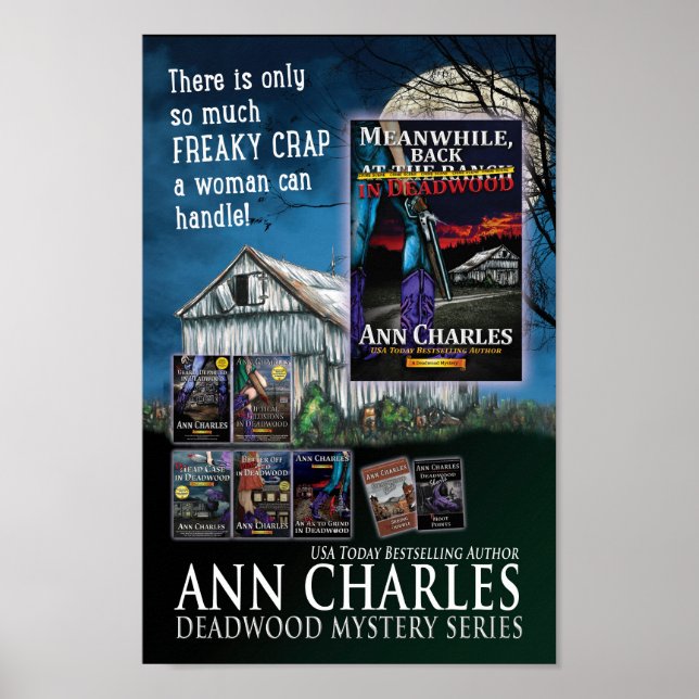 Mittlerweile, Back in Deadwood Poster von Ann Char (Vorne)