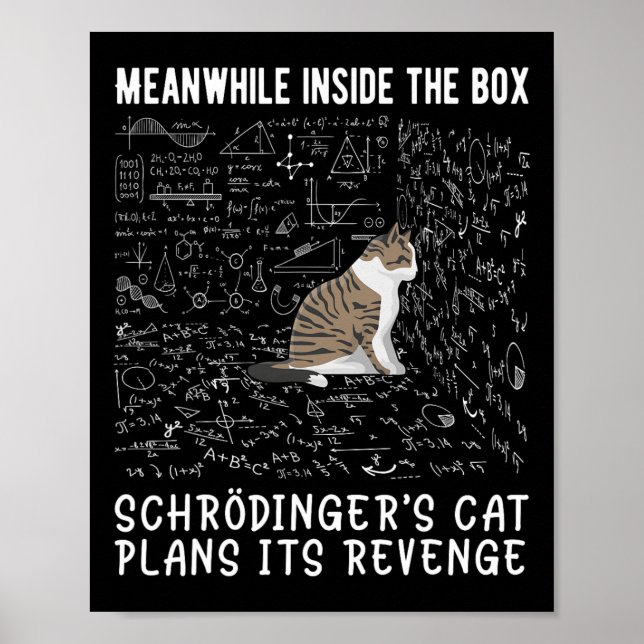 Mittlerweile plant Schrödingers in der Box Poster (Vorne)