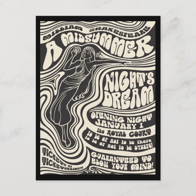 Mittsommer der Liebe Postkarte (Vorderseite)