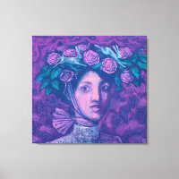 Mittsommer Hut, Sommer Fantasy Surreal Portrait Ar
