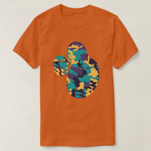 Mittsommer-Tarnmuster Farbklecks v2 T-Shirt