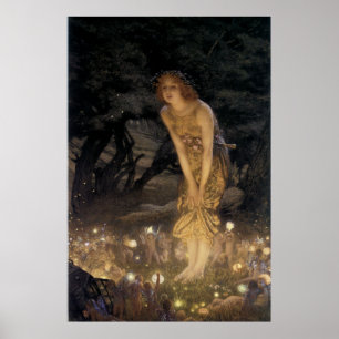 Mittsommerabend Poster