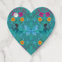Mittsommerliche Fairy Botanical Favor Tags
