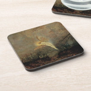 Mittsommernacht von Grimshaw, Vintage Viktorianisc Getränkeuntersetzer