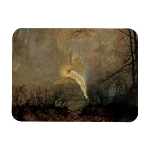 Mittsommernacht von Grimshaw, Vintage Viktorianisc Magnet