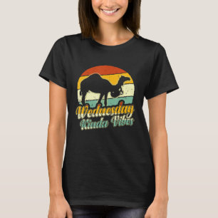 Mittwoch Kinda Vibes Kamel Und Faultier Vintage So T-Shirt