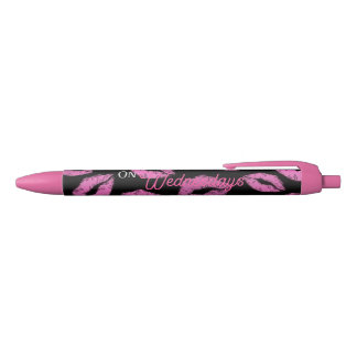 Mittwoch sind rosa Pens Kugelschreiber