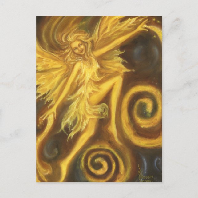 Mittwoch Sprite Postkarte (Vorderseite)