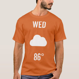 Mittwoch Wetterkostüm T-Shirt