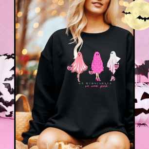 "Mittwochs tragen wir Pink" lustiger Zitat-Geist Sweatshirt