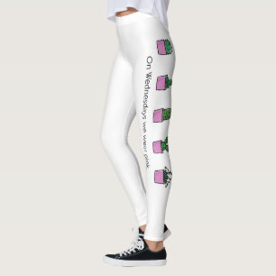 Mittwochs tragen wir rosa leggings