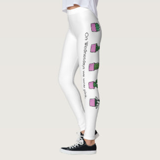 Mittwochs tragen wir rosa leggings