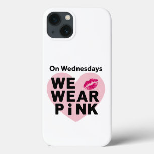 Mittwochs tragen wir rosa lustiger Valentinstag Case-Mate iPhone Hülle