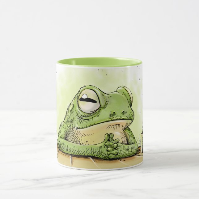 Mittwochsfrosch Tasse (Zentrum)