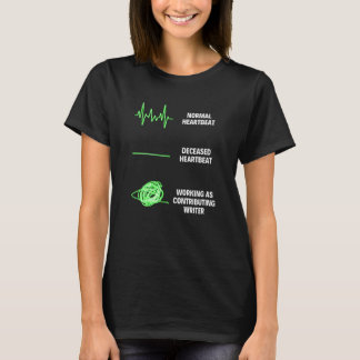 Mitwirkender Autor, Autor und Autor von SEO-Jobs T-Shirt