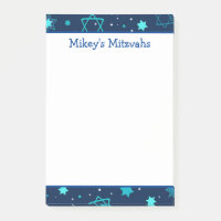 Mitzvah Notes - Blue Star von David