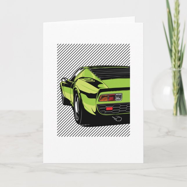 Miura Racing Karte (Vorderseite)