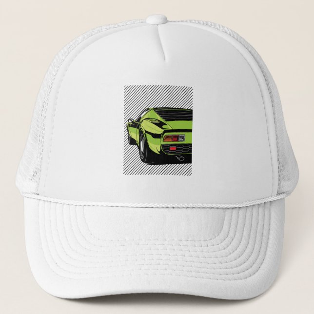 Miura Racing Truckerkappe (Vorderseite)