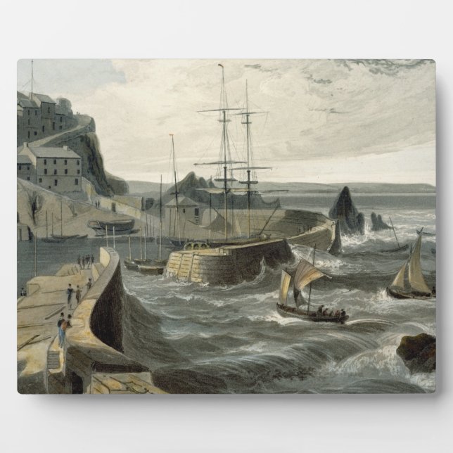 Mivagissey, Cornwall, Band VIII "A Voyag" Fotoplatte (Vorderseite)