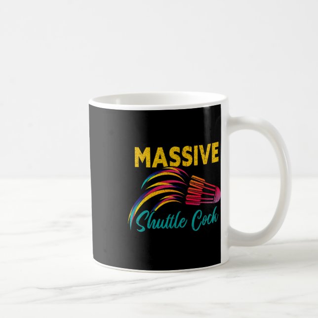Mive Shuttle Funny Dminton 2 Kaffeetasse (Rechts)