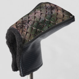 Mix 3D Quadrate mit Hammerglas mit Hintergrund T Golf Headcover