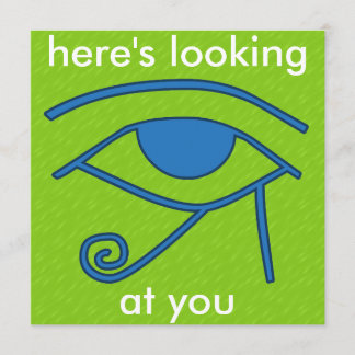 Mix and Match Collection Ägyptisches Auge Einladung