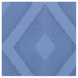 Mix-Blues- und tektionierte Diamantenmuster Stoff