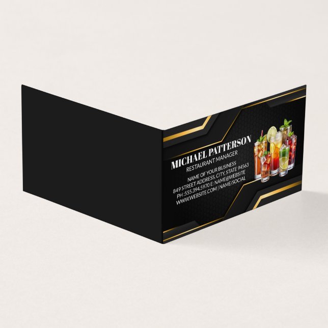 Mix Drinks | Barkeeper | Mixologie (Vorderseite)