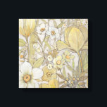 Mix Floral Leinwanddruck<br><div class="desc">Mix Floral II von Tim Oole. Die Vielfalt der gelben und neutralen Farben blüht.</div>