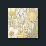 Mix Floral Leinwanddruck<br><div class="desc">Mix Floral II von Tim Oole. Die Vielfalt der gelben und neutralen Farben blüht.</div>