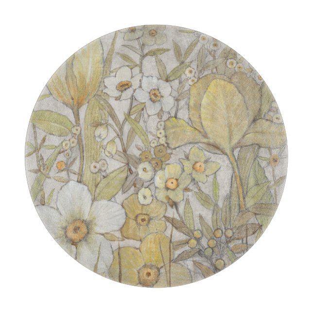 Mix Floral Schneidebrett (Vorderseite)