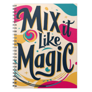 Mix It Like Magic Option 3 Notizblock