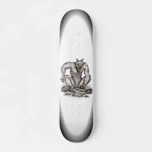Mix-Kreatur - Troll, Golem und Teufel Skateboard