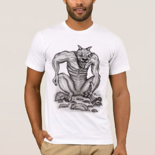 Mix-Kreatur - Troll, Golem und Teufel T-Shirt