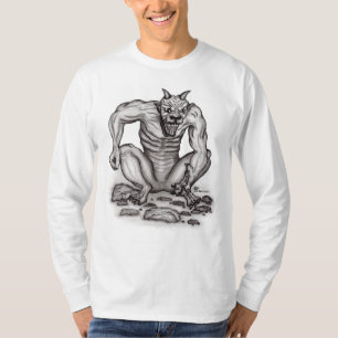 Mix-Kreatur - Troll, Golem und Teufel T-Shirt