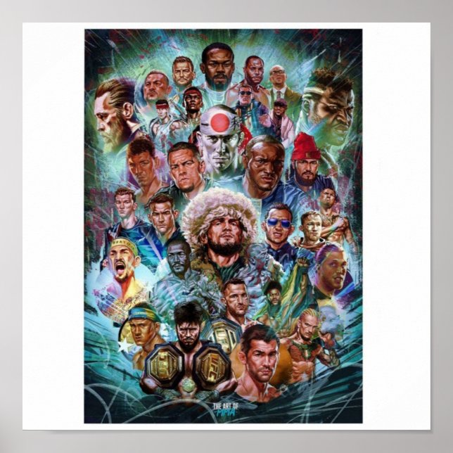 Mix Martial Art cool Poster (Vorne)