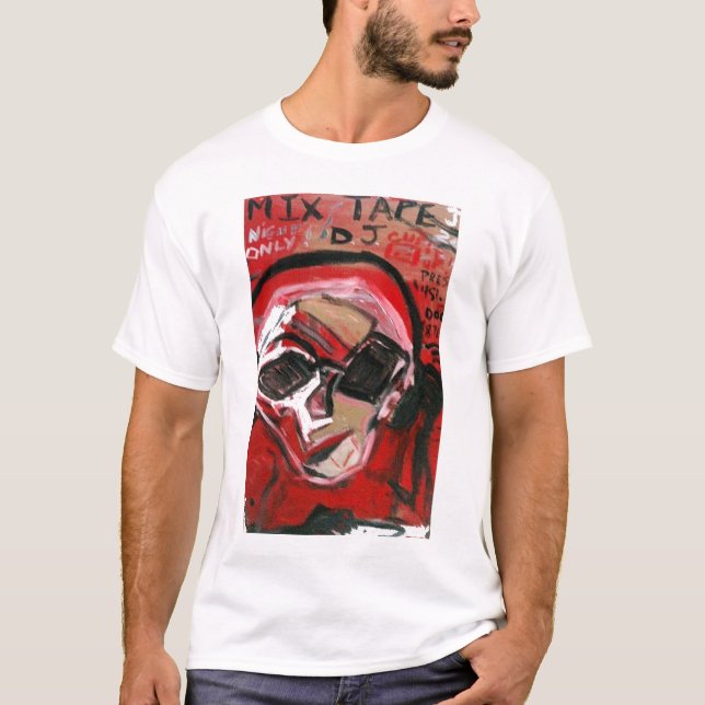 MIX TAPE DJ RED T-Shirt (Vorderseite)