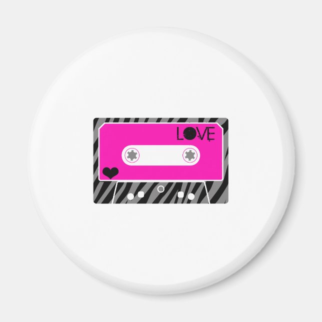 Mix-Tape-Liebe Magnet (Vorne)