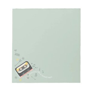 Mix-Tape-Liebe Notizblock