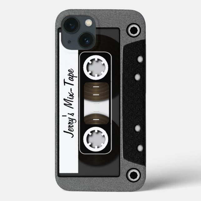 Mix Tape Personalisiert Case-Mate iPhone Hülle (Rückseite)