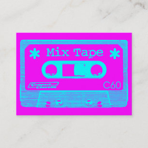 Mix Tape Pop II Visitenkarte