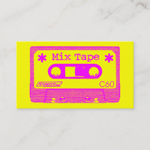 Mix Tape Pop III Visitenkarte