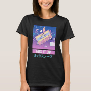 Mix Tape Retro 80er Japanisch Otaku Ästhetische Va T-Shirt