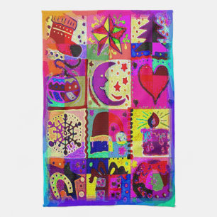 Mix Weihnachtsdekorationen Handtuch